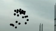 India News | Four Congress Workers Arrested for Releasing Black Balloons After PM Modi Chopper Takes Off; Andhra Police Say No Security Breach