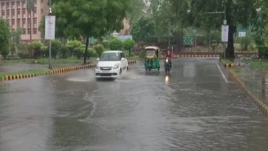 India News | Rain Lashes Delhi, Brings Relief from Heat