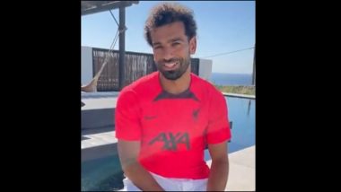 Mohamed Salah Sends a Special Message for Liverpool Fans After His Contract Renewal (Watch Video)