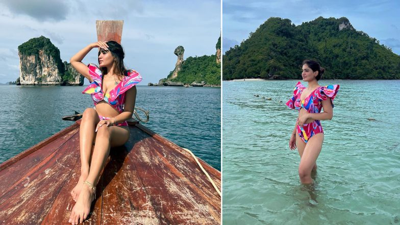 Saniya Iyappan Slays In Printed Bikini With Dramatic Sleeves! Check Out Her Sexy Pictures From Thailand Vacay