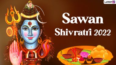 Sawan Shivratri 2022 Date and Time in India: Know Shubh Muhurat, Puja Vidhi and Significance of Masik Shivaratri of July Dedicated to Lord Shiva