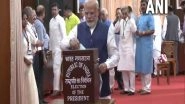 India News | Presidential Elections 2022: PM Modi Casts His Vote at Parliament House