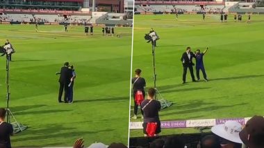 Rishabh Pant Offers Champagne To Ravi Shastri During Celebrations After Series Win Over England (Watch Video)