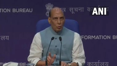 India News | Rajnath Singh Leaves for Hyderabad to Participate in Two-day National Executive Meeting