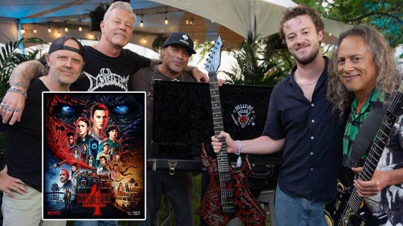 Metallica Plays ‘Master of Puppets’ at Lollapalooza As Tribute for Stranger Things (Watch Videos) | LatestLY