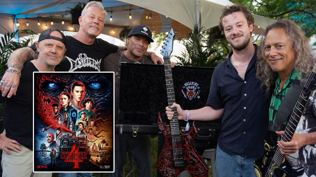 Stranger Things: Metallica were 'beyond psyched' about Eddie Munson's guitar  solo