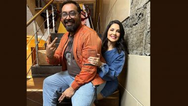 Sunny Leone Shares a Happy Picture with Anurag Kashyap and Confirms To Be a Part of His Upcoming Film
