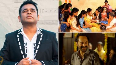 Malayankunju Song Cholappenne: AR Rahman Composes a Soothing, Magical Wedding Track for Fahadh Faasil, Rajisha Vijayan-Starrer (Watch Video)