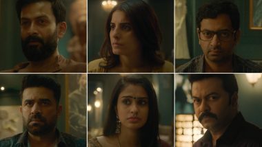 Theerppu Teaser Out! Prithviraj Sukumaran – Rathish Ambat’s Upcoming Mystery Film Doesn’t Reveal Much Other Than Offering Glimpses of the Impressive Star Cast (Watch Video)