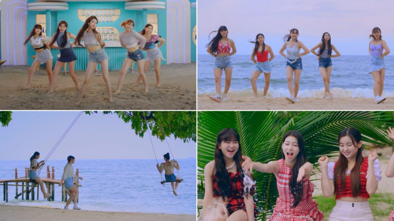 Busters Showcase Beachy Outfits and Charming Dance Moves for ‘Tropical Romance’ (Watch Video)