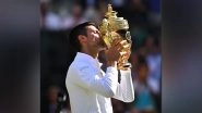 Sports News | Sachin Tendulkar Hails Novak Djokovic on Winning Wimbledon Crown