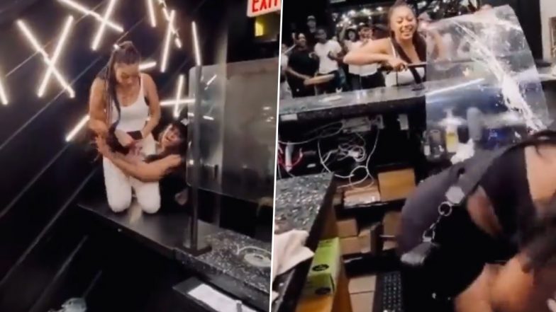 Utterly Shocking! Three Women Destroy Fast Food Restaurant and Attack Workers Over $1.75 Sauce Fee in New York; Watch Viral Video