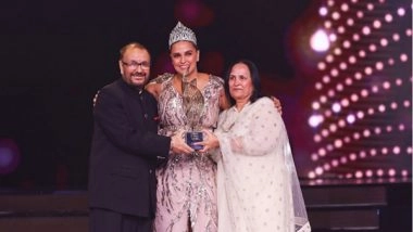 Entertainment News | Neha Dhupia Wears Crown Once Again as She Completes 20 Years as Miss India