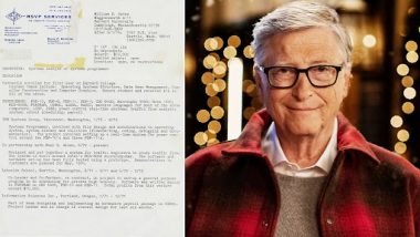 Bill Gates Shares His Five-Decade Old Resume on LinkedIn, Says ‘Your’s Better Than Mine’