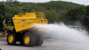Business News | Komatsu India Launches New Super-giant Water Sprinkler WT 80KL