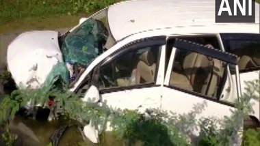 Uttar Pradesh Road Accident: 6 Killed, 7 Injured After Car Rams into Tempo in Banda; Drunk Car Driver Held