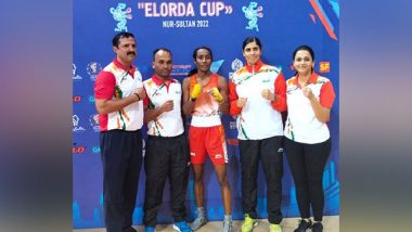 Sports News | India's Boxer Kalaivani Storms into Final in Elorda Cup; Kuldeep in Semis