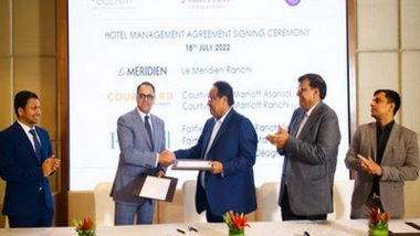 Business News | Marriott International Signs Agreement with Beekay Group to Bring Five New Hotels to Jharkhand and West Bengal