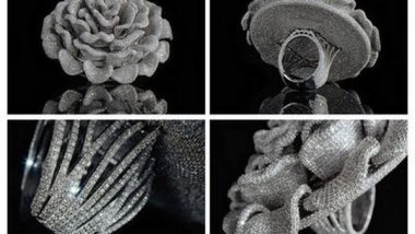 Business News | Most Number of Diamond Studs in One Ring; SWA Diamonds is Awarded the Guinness Record