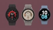 Tech News | Samsung Unveils Galaxy Watch5 and Watch5 Pro on Its Website