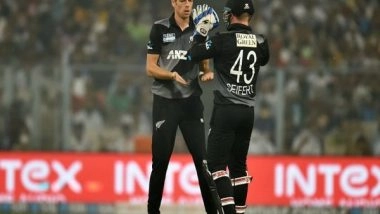 Sports News | New Zealand All-rounder Mitchell Santner Tests COVID-19 Positive Ahead of Ireland Tour