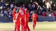 Sports News | Sensational Bowling Attack Helps Zimbabwe to Clinch ICC Men's T20 World Cup Qualifier B Title
