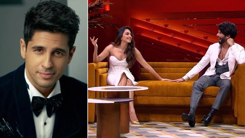 Koffee With Karan Season 7 Episode 8: Shahid Kapoor’s Comments on Kiara Advani and Sidharth Malhotra’s Relationship Deserve All Your Attention (Watch Promo Video)