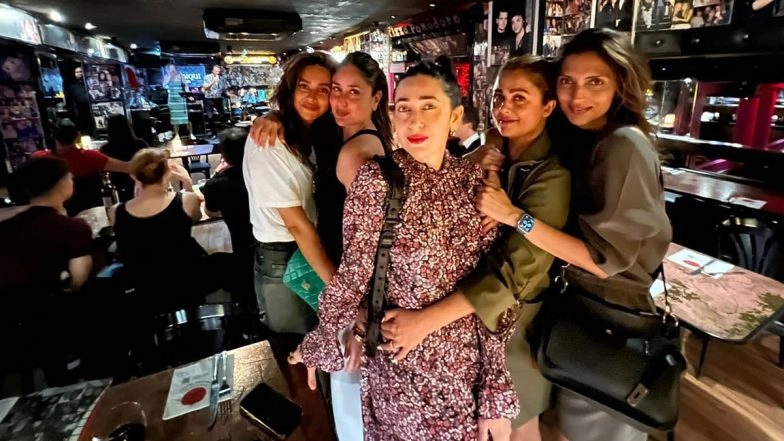Shibani Dandekar Hangs Out with Her Girl Pals Kareena Kapoor Khan, Karisma Kapoor and Amrita Arora
