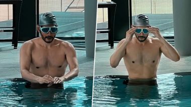 Mahesh Babu Raises Temperature and Treats Fans With His Shirtless Pool Pics