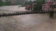 Himachal Pradesh Rains: 3 Missing After House Collapses Due to Landslide in Chamba; Rain Triggers Flash Flood