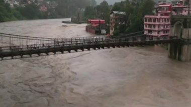 Himachal Pradesh Rains: 3 Missing After House Collapses Due to Landslide in Chamba; Rain Triggers Flash Flood