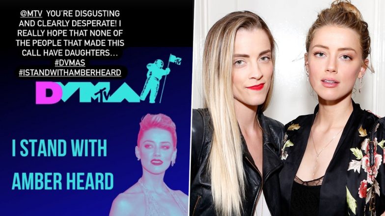 Amber Heard’s Sister Whitney Slams MTV VMAs for Johnny Depp’s Appearance, Says ‘You’re Clearly Desperate’ (View Pic)