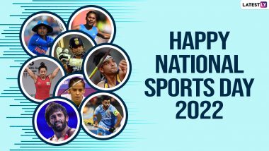 Happy Sports Day 2022 Images & Quotes: Share WhatsApp Messages, Wishes, HD Wallpapers and SMS To Celebrate Major Dhyan Chand's Birth Anniversary