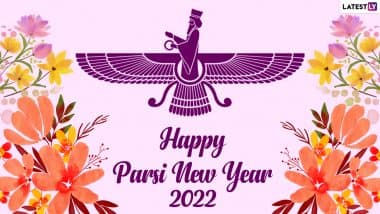 Navroz Mubarak 2022 Images & Parsi New Year HD Wallpapers for Free Download Online: Wish Happy Parsi New Year With WhatsApp Messages, Greetings and Quotes