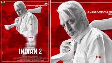 Indian 2: Makers Drop New Poster of Ulaganayagan Kamal Haasan from Shankar Shanmugham’s Film