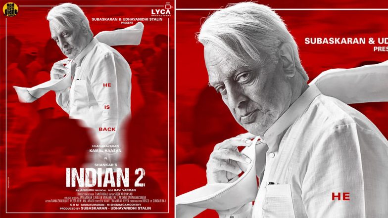 Indian 2: Makers Drop New Poster of Ulaganayagan Kamal Haasan from Shankar Shanmugham’s Film