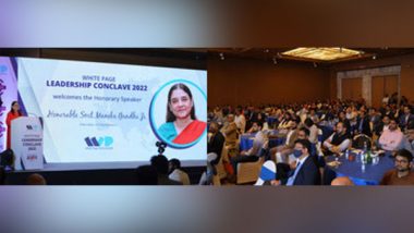 Business News | 10th White Page Leadership Conclave 2022 Featuring Asia's Power Leaders, Admired and Promising Brands, Asia's Inspirational Leaders, An Initiative by White Page International