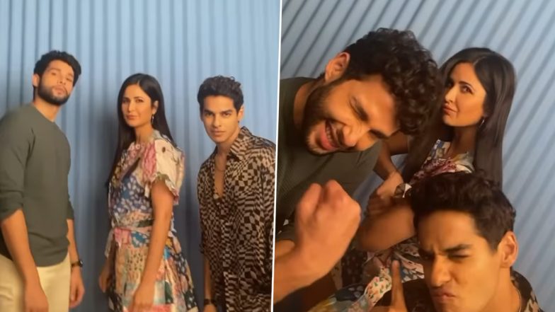 Phone Bhoot: Katrina Kaif Shares Cool Insta Post as She Reunites with Ishaan Khatter and Siddhant Chaturvedi