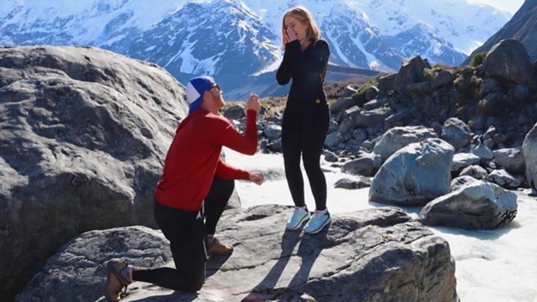 Glenn Philipps Announces Engagement With Girlfriend Kate Victoria, New Zealand Cricketer Shares Pictures on Instagram