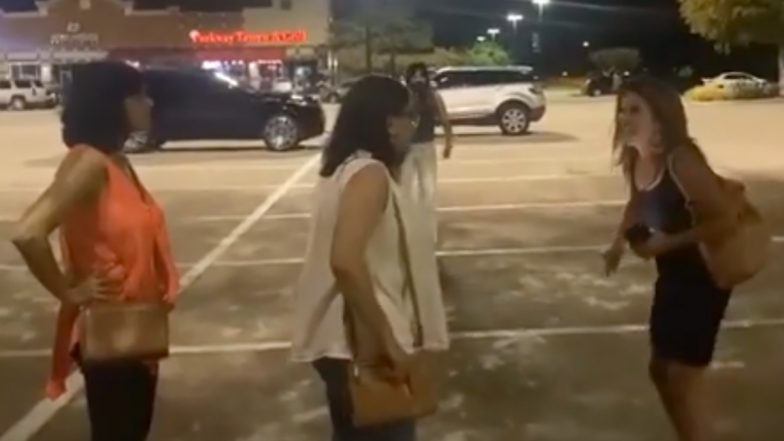 US Racist Attack: Mexican-American Woman Abuses, Attacks Four Indian Women; Arrested (Watch Video)