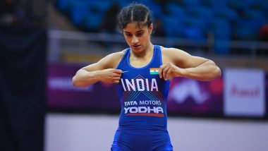 Vinesh Phogat Secures Gold Medal in Women’s Freestyle 53kg Event, Wins India’s Fifth Wrestling Gold at CWG 2022