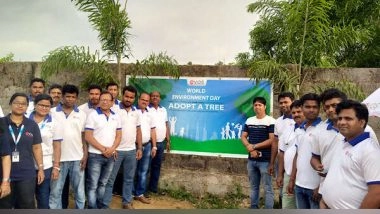 Business News | 'Adopt A Tree' Campaign by Evos Buildcon Inaugurated by Kalinga Keshari Rath