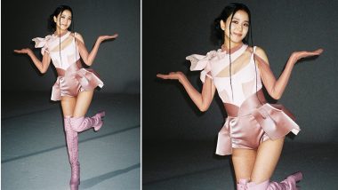 BLACKPINK’s Jisoo Stuns in Pink Couture and Knee-High Heeled Boots As She Strikes a Cute Pose in Latest Instagram Post!