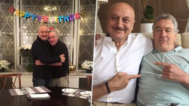 Robert De Niro Turns 79! Anupam Kher Wishes the 'World's Best Actor' on His Birthday