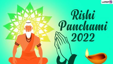 Rishi Panchami 2022 Date in India: Know Vrat Katha, Shubh Muhurat, Significance and Celebrations Related to Holy Occasion