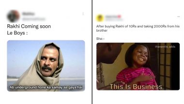 Raksha Bandhan 2022 Funny Memes, Hilarious Jokes and Puns To Celebrate the Bitter-Sweet Bond Among Siblings!