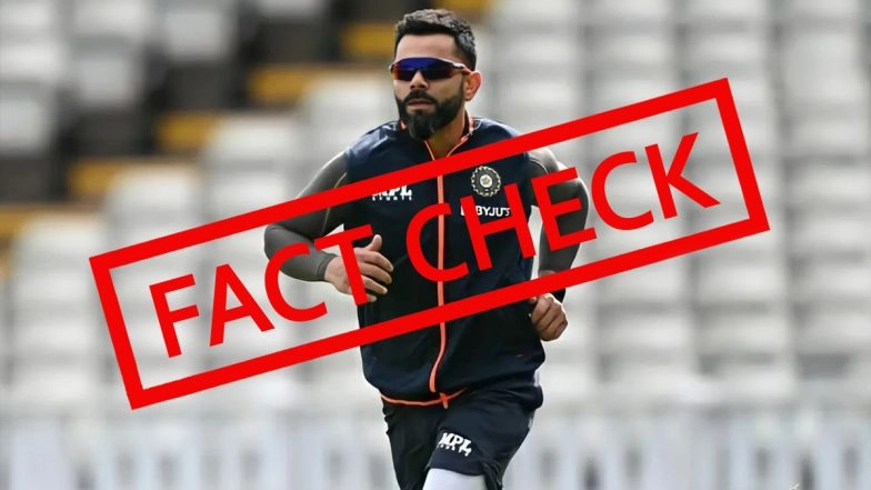 Fact Check: Virat Kohli Ruled out of Asia Cup 2022?