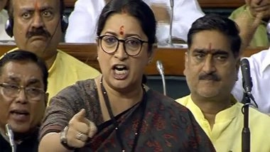 India News | Neither Restaurant nor Land on Which Restaurant Exists is Owned by Smriti Irani's Daughter: Delhi HC on Goa Bar Row