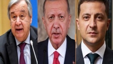 World News | Trio of UN Chief, Erdogan, Zelenskyy to Visit Black Sea Port of Odesa