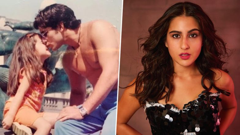 Sara Ali Khan Turns 26: Kareena Kapoor Wishes Birthday Girl by Dropping an Aww-Dorable Pic of Hers and Daddy Saif Ali Khan!